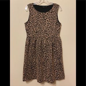 Women’s Animal Print Dress (L)